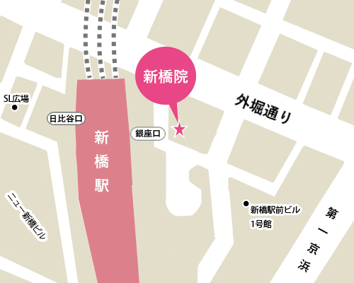 新橋院地図